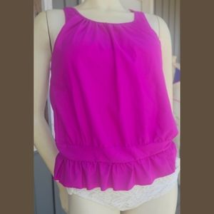 BeachSissi Tankini top, L NWT✔️